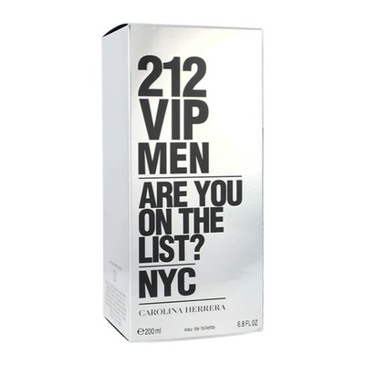 CAROLINA HERRERA 212 VIP  MEN  - 200 ML  -  EAU DE TOILETTE POUR HOMME