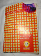 Für Spielautomaten Automat ADP Merkur Bedienungshandbuch Service Testgerät 1988