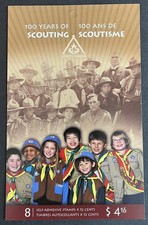 CANADA - 2007 :  100 Years of Scouting, Booklet of 8
