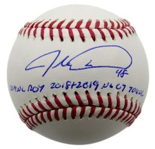 2017 Fanatics Authentic Under Wraps NXT LVL Autographed Baseball 10
