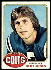 1976 Topps Bert Jones Baltimore Colts #525 EX-EXMT