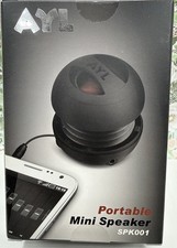 AYL Mini Speaker System Portable Plug in Speaker with 3.5mm Aux Audio Input FS