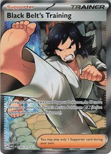 Black Belt's Training 255/217 Ultra Rare Ascended Heroes Pokemon Holo Near Mint