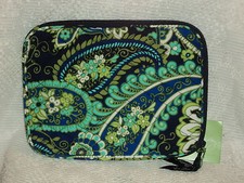 Vera Bradley Rhythm  Blues E-Reader Sleeve Cotton Multi-Color Free Shipping 28