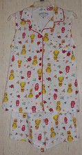 NEW WOMENS LOONEY TUNES "Tweety Nesting Dolls" KNIT PAJAMA SET SIZE S 4/6 