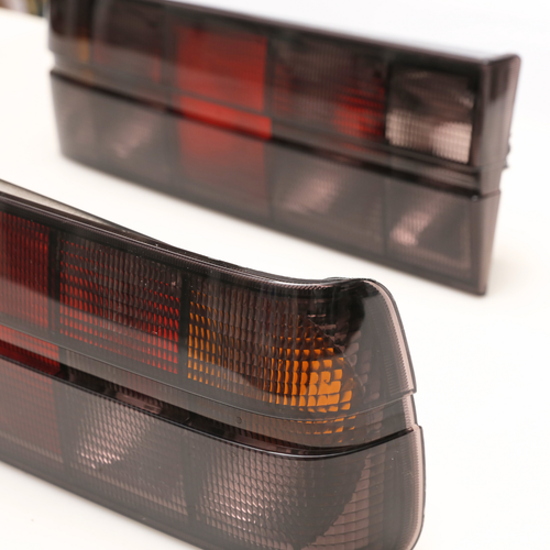 FOR BMW E30 SMOKED TAIL LIGHTS EARLY MHW STYLE REAR LAMPS 1983–1988 PAIR SET - Picture 3 of 9