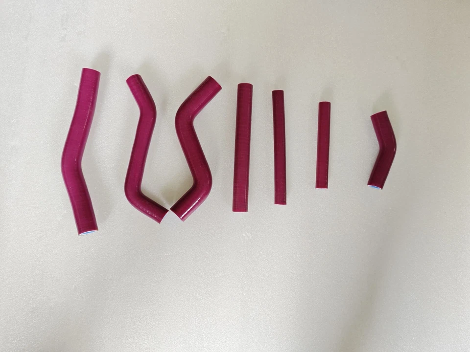 RADIADOR Y MANGUERA DE ALUMINIO para Yamaha YZ250 1993-1995; WR250Z 94-97 púrpura Foto 4 de 4