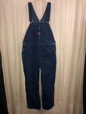 BIG BEN Men's Denim Overalls 40 x 29 Carpenter Jean Painter Farmer Bibs