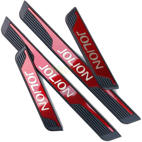 For GWM Haval Jolion Accessory 2025 Red Car Door Sill Scuff Plate Protector Trim - Picture 6 of 9