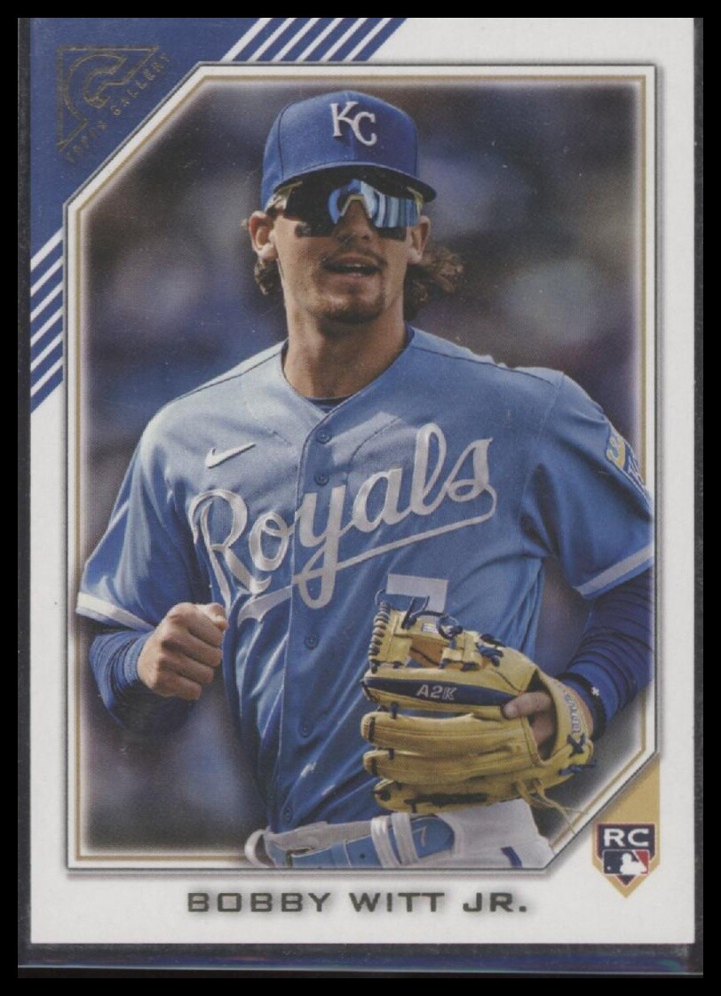 2022 Topps Gallery #RA-BW Bobby Witt Jr. Rookies Autographs