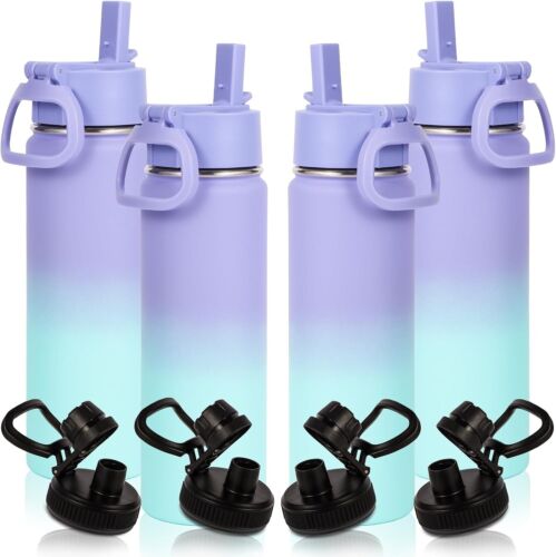 Reusable 20oz Stainless Steel Kids Water Bottles - Insulated & Sweat-Proof - Picture 3 of 9