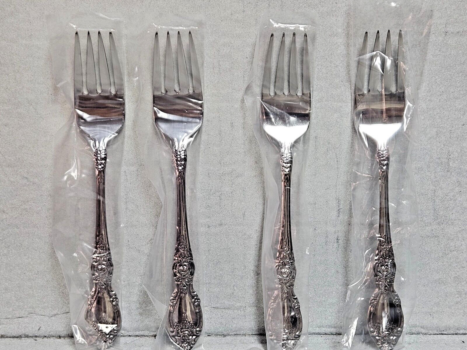 6 3/4"  Stainless Steel New Set 4