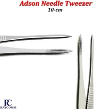 Surgical Adson Needle Holder Suturing Straight Dressing Medical Forceps Lab Tool