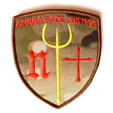 embroidered woodland multiterrain multicam sealteam seal team six hook patch