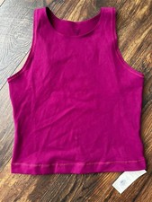 NEW CALIA Carrie Underwood Essentials Fitness Tank Berry Rich Size XL