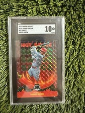 2022 PANINI MOSAIC HOT SPICE GREEN PRIZM SHOHEI OHTANI #HS-6  SGC 10