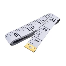 Soft Tape Measure Double Scale Body Sewing Flexible Tailor Craft Vinyl Ruler for