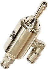 airmaxxx 3/8 Line Manual Air Ride Valve 3 Position Toggle Switch Fill + Dump