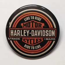 Harley Davidson Live To Ride Fridge Magnet BUY 3, GET 4 FREE MIX & MATCH