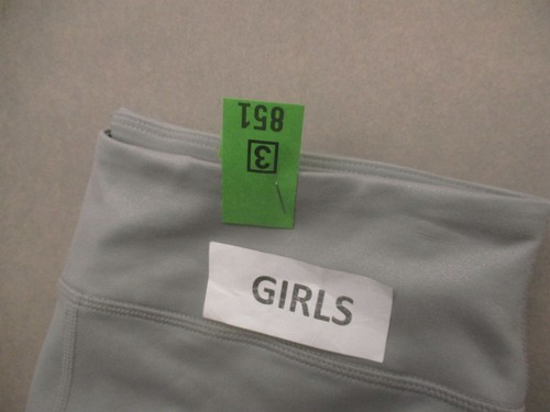 ZELLA Size XL(14-16) Girls Gray Stretch Pull On Athletic High Rise Leggings 851 - Picture 9 of 9