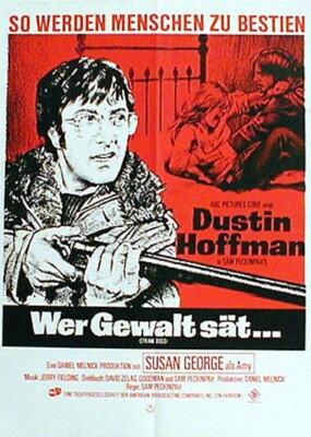 Dustin Hoffman in WER GEWALT SÄT... Plakat EA von 1971 in A 2