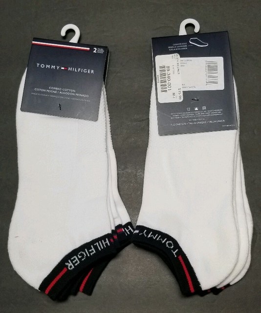 Tommy Hilfiger Gift Set 2 Pair White Socks Men's Size 1013 With Tags for sale online eBay