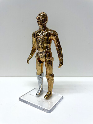 Stan Solo C-3PO Yavin Chromed Silver Leg Vintage STAR WARS C-3PO Custom Droid