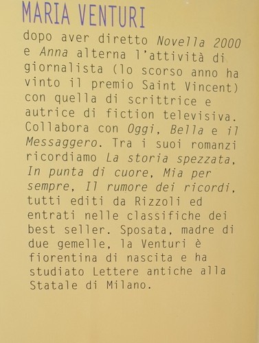 Libro romanzo "L'AMORE STRETTO" di Maria Venturi,BUR,1a ed.1998, rilegato - Foto 6 di 18