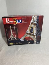 Wrebbit PUZZ 3D Puzzle EIFFEL TOWER Paris France 300pc 24" Ages 12