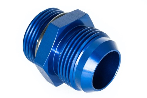 Gewindeadapter ORB 16 zu Dash 16 / -16AN / JIC 16 Blau 1-5/16 - 12UNF - Bild 2 von 3