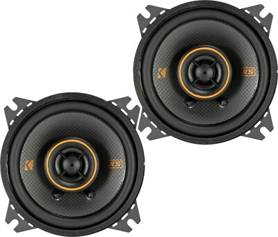 KICKER 51KSC404 CAR AUDIO STEREO 4'' 2-WAY KS SERIES COAXIAL SPEAKERS SET/PAIR