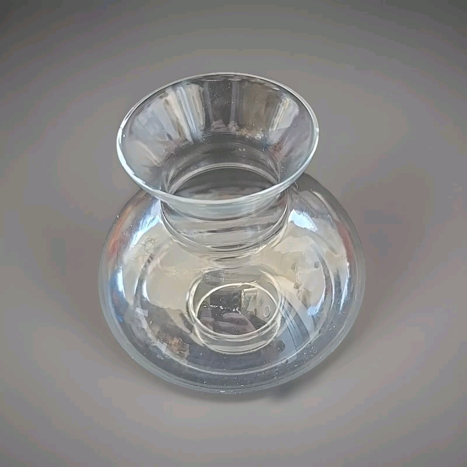Lampenschirm alte Petroleumlampe Glas, Transparent Ersatzglas Lampe Ø130m