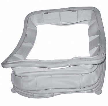 Manchette de cuve Brandt Malice 55X2962 pour lave-linge Fagor en caoutchouc noir