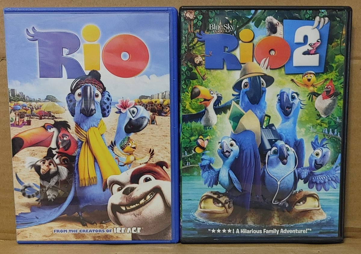Rio 1 & Rio 2 - Lot Of 2 DVDs | eBay