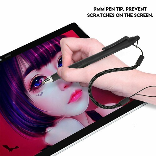 2x Touch Screen Pen Stylus Universal For Samsung Huawei mate9 10 Tablet Phone - Picture 3 of 11
