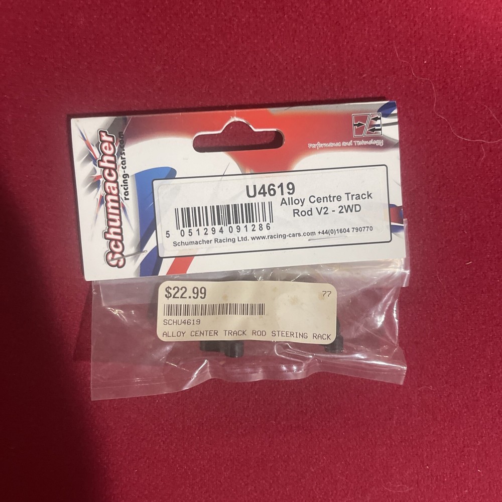 Schumacher Racing U4619 Alloy Center Track Rod Steering Rack