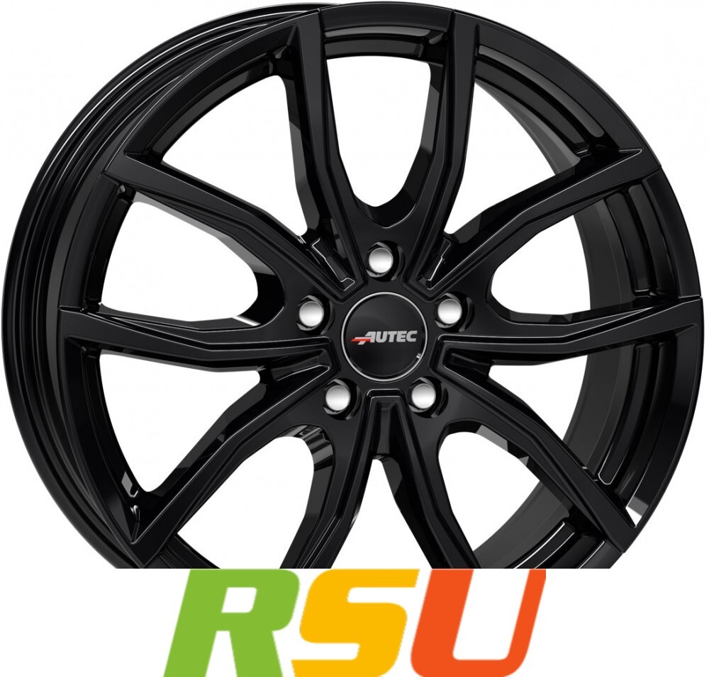 4x Autec Typ VN - Vidron schwarz 6.5x17 