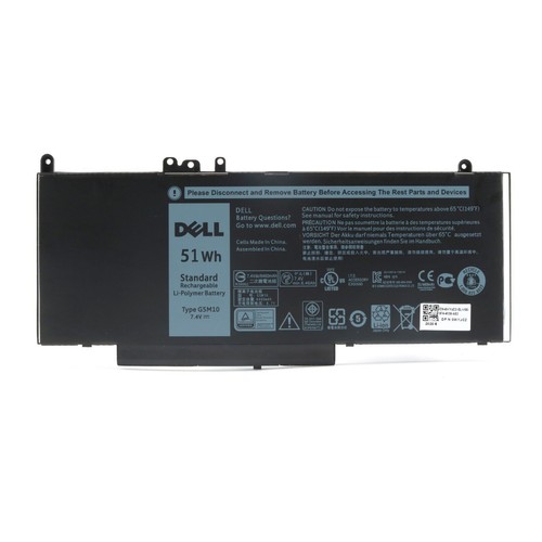 Batería Original G5M10 para Latitude 3150 3160 E5250 E5450 E5550 WYJC2 8V5GX 51Wh - Imagen 2 de 5