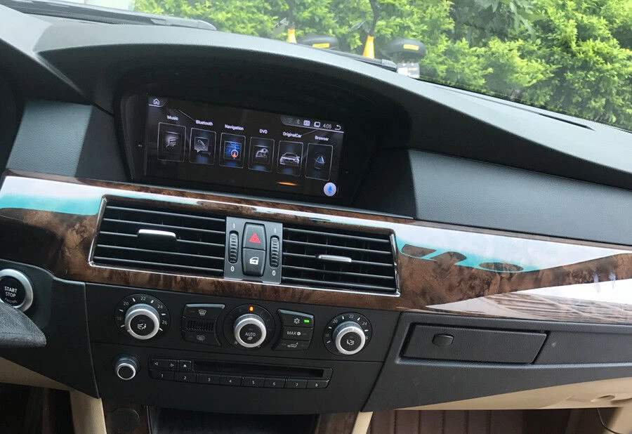 For BMW 530i 535i 550i 545i 525i 2005-08 8.8" Android 13 GPS Navigation Carplay - Image 4 of 4