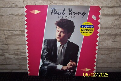 Paul Young - No Parlez - Wherever I lay my head u.a.- Vinyl 12'' LP