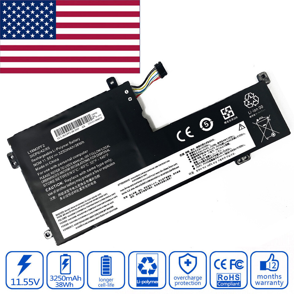 L18M3PF2 Laptop Battery for Lenovo L18L3PF2 L18L3PF3 L18C3PF2