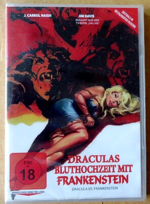 Draculas Bluthochzeit mit Frankenstein - FSK 18 - DVD neu & OVP