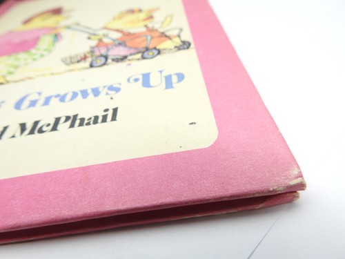 1980 "Pig Pig Grows Up" By David McPhail Children's Choice Book Club HC Book - Imagen 10 de 10