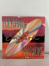寶麗金卡拉OK Polygram Karaoke Laser Disc LD Japan made English Vol. 8