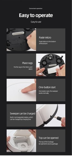 3-in-1 Smart Sweeping Robot – Compact, Efficient, and Intelligent - Picture 4 of 9