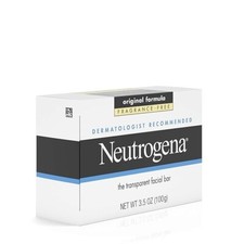 Neutrogena Transparent Facial Bar Soap Fragrance Free 3.5 oz; 2 Pk