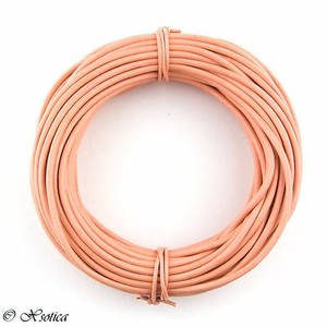 Xsotica® Black Round Leather Cord 2mm