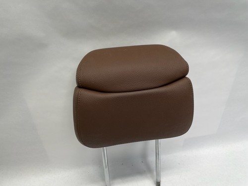 2011-2018 Audi A8 Quattro Front Seat Headrest Brown Leather NEW 4H0 881 901 BT - Picture 2 of 8