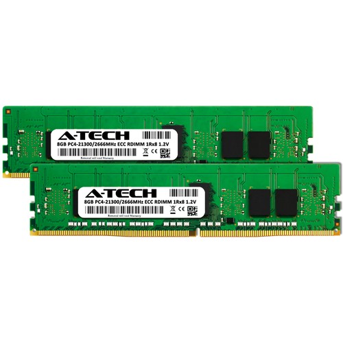 16GB 2x 8GB PC4-2666 RDIMM Tyan B7105F48TV4HR-2T-N B7119F77V14HR-2T-N Memory RAM - Picture 2 of 3