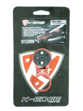 K-Edge Steerer Tube Mount Adjustable Red for Garmin